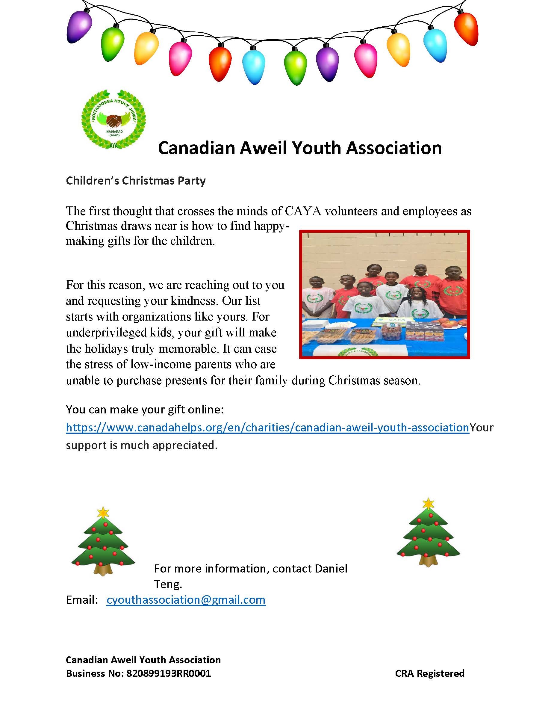 Canadian Aweil Youth Association